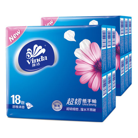 维达纸巾18包