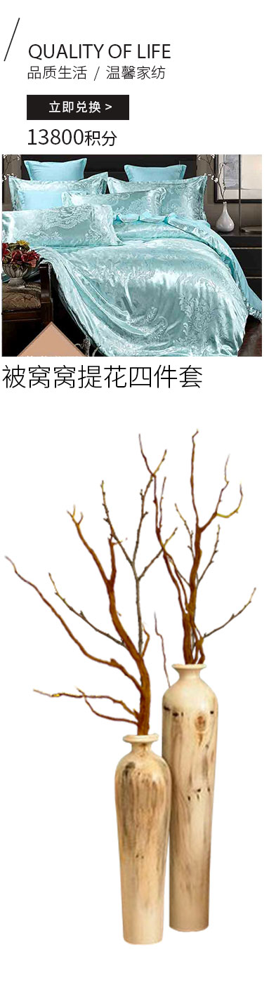 被窝窝提花四件套