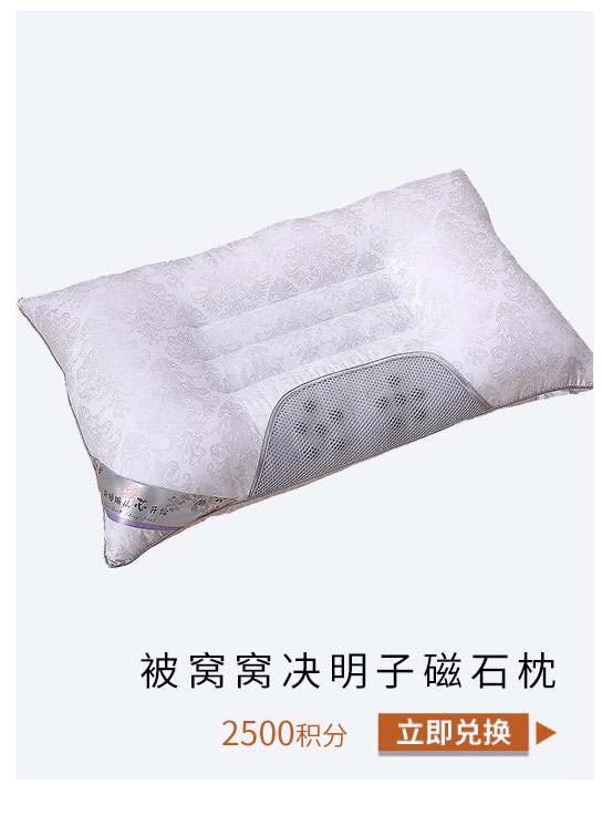 被窝窝决明子磁石枕