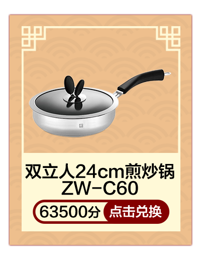 双立人24cm煎炒锅ZW-C60