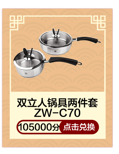 双立人锅具两件套ZW-C70