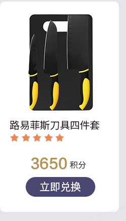 路易菲斯刀具四件套403黄色手柄