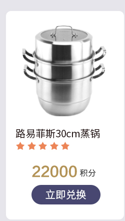 路易菲斯304不锈钢30cm蒸锅